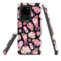 Cute and colorful Strawberry Samsung® Tough Case, perfect for dessert lovers seeking stylish phone protection.