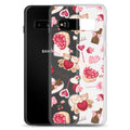 Protect your phone in style with the Sugar Sweetheart Samsung® Clear Case, perfect for Valentine's Day charm!