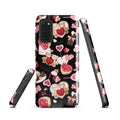 Stylish Sugar Sweetheart Samsung® Tough Case features a cute design, ensuring durability and stylish protection for your phone.