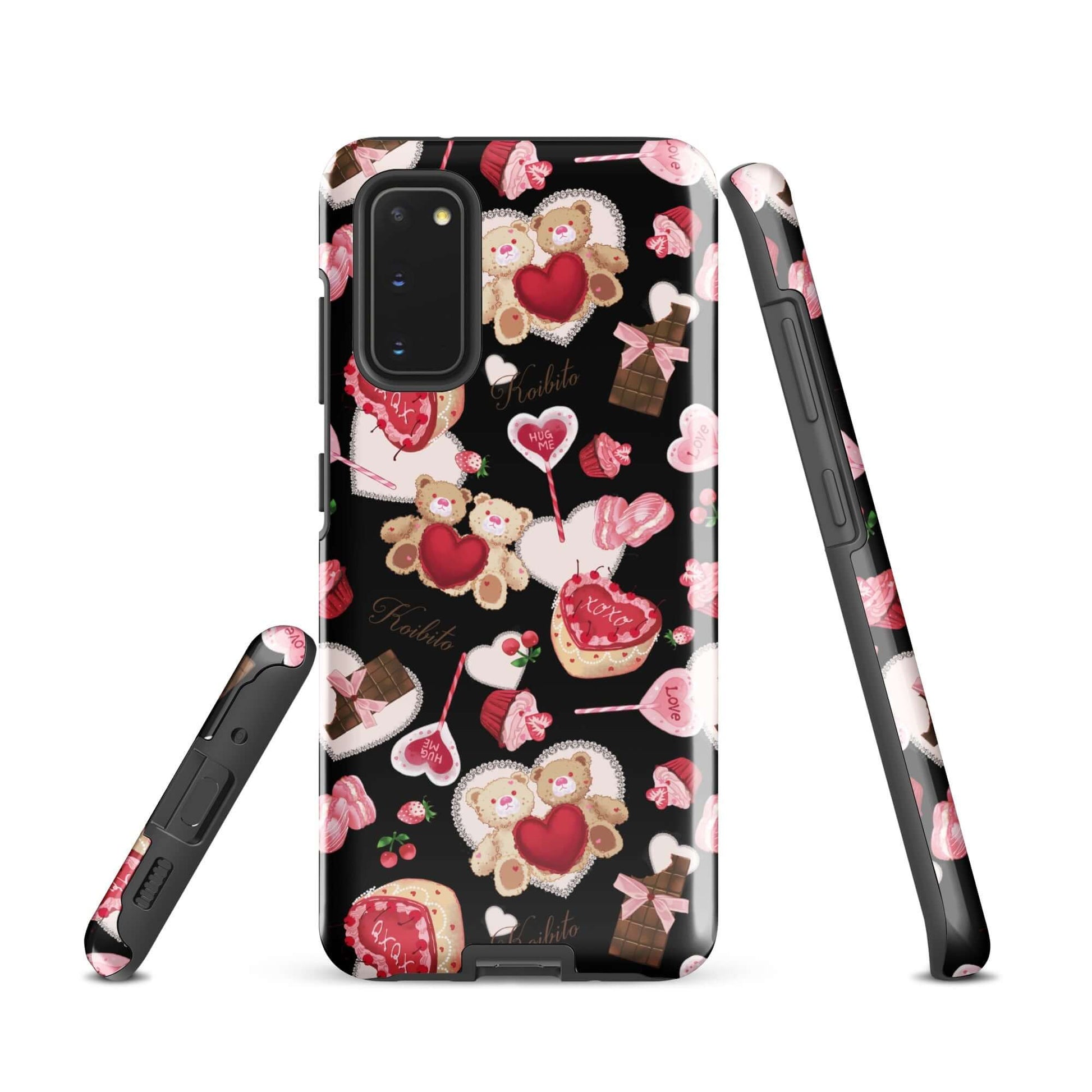 Stylish Sugar Sweetheart Samsung® Tough Case features a cute design, ensuring durability and stylish protection for your phone.