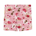 Sugar Sweetheart Shorts feature cute patterns of sweet treats and fuzzy bears, perfect for lounging or playing.