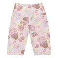 High-waisted Sweet Teddy Biker Shorts featuring a cute teddy bear print, perfect for style and comfort.