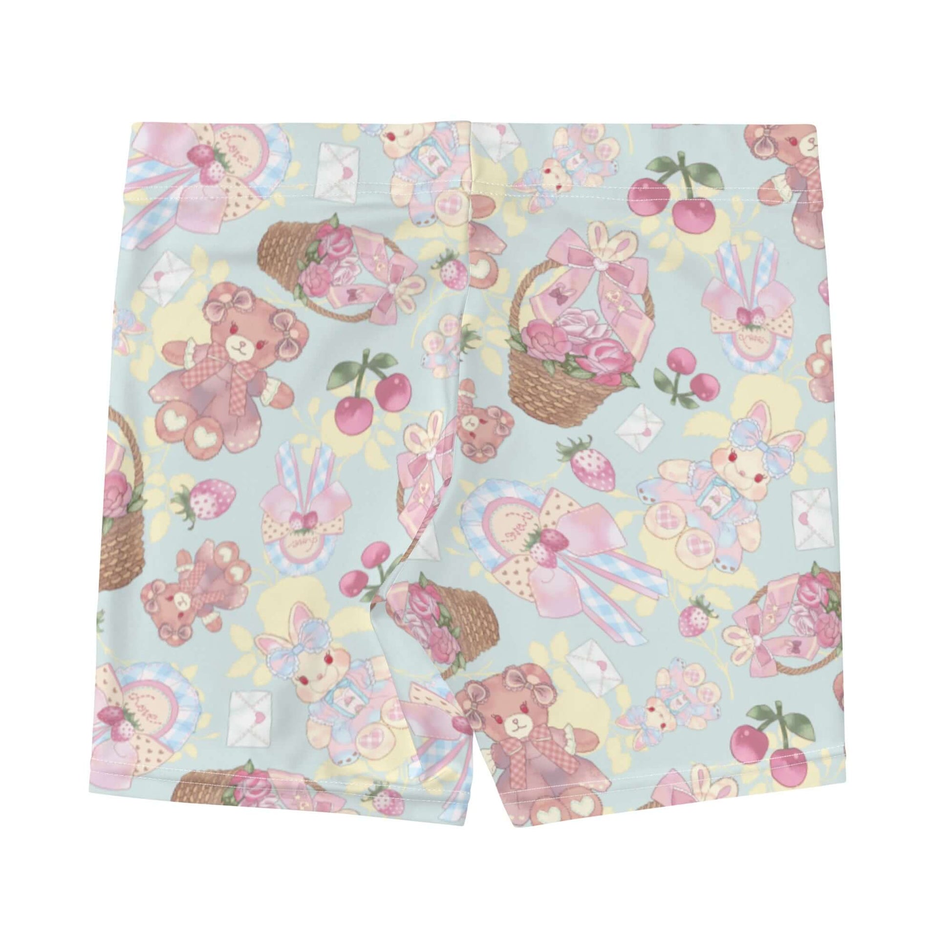 Cute and comfy Sweet Teddy Shorts featuring a playful bear print, perfect for any casual outing or workout.