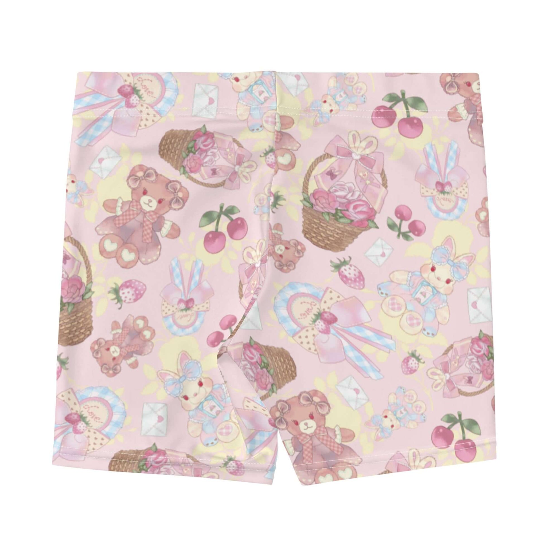 Cute and comfy Sweet Teddy Shorts with a playful bear print, perfect for any casual outing or gym day.
