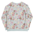 Pastel-patterned Sweet Teddy Sweatshirt, perfect for showcasing your feminine side in style and comfort.