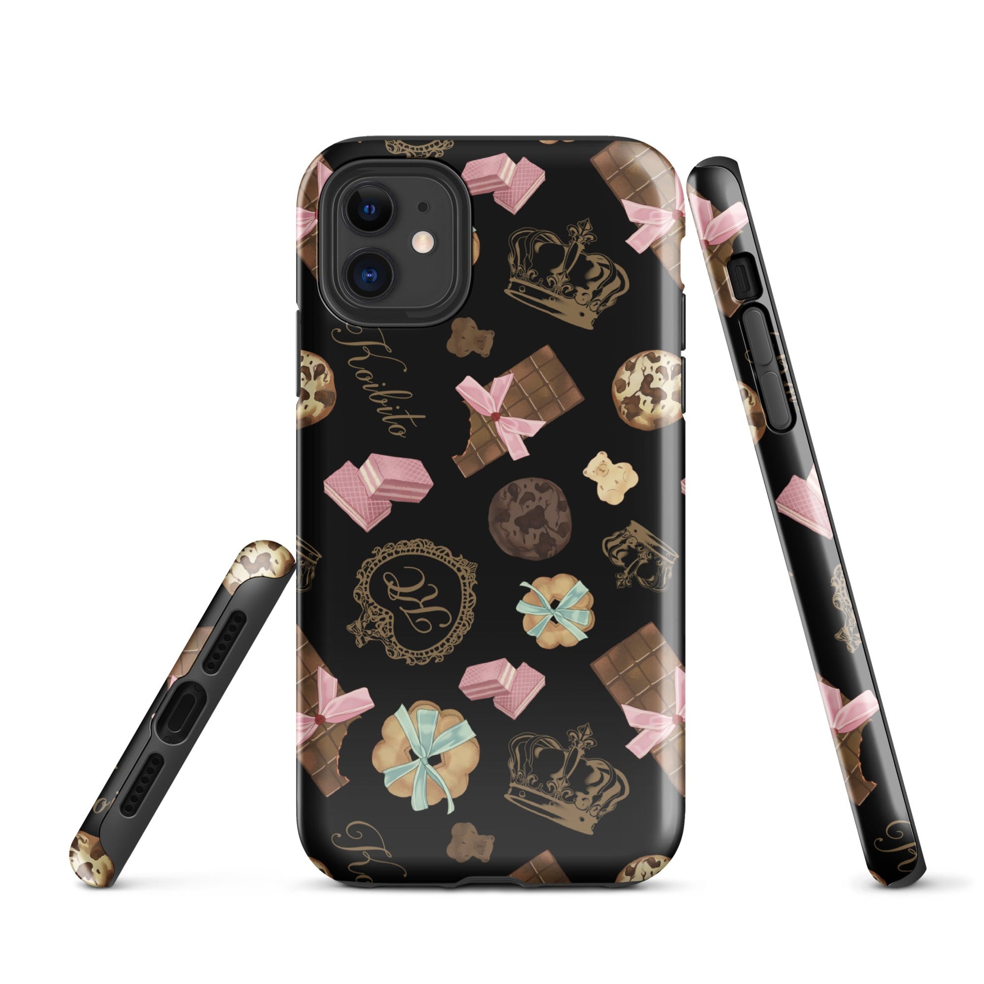 Stylishly protect your phone with the Royal Cookie iPhone® Tough Case, featuring a fun dessert-themed design.