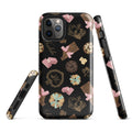 Stylish Royal Cookie iPhone® Tough Case featuring a fun dessert pattern, perfect for protection and fashion.