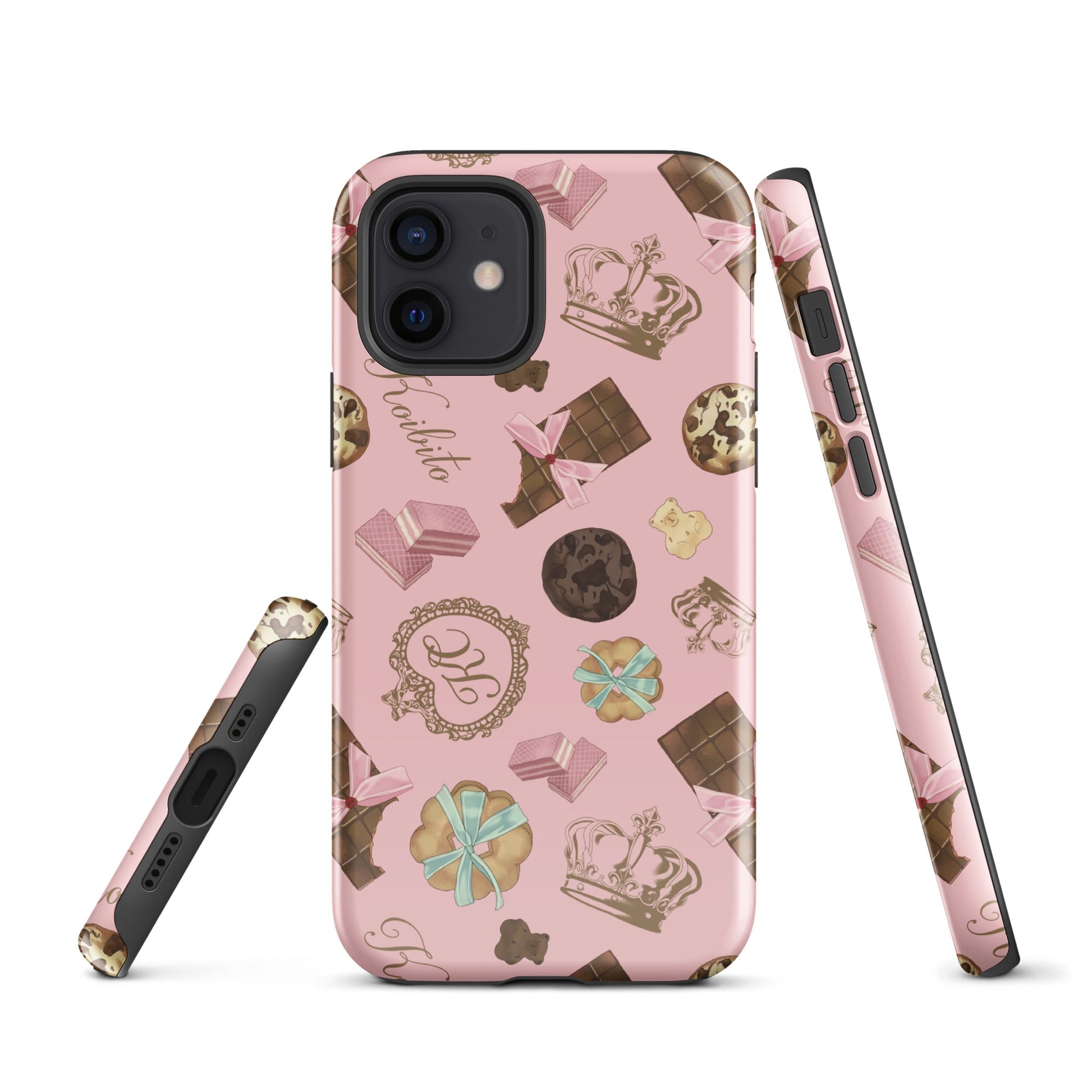 Stylish Royal Cookie iPhone® Tough Case features a durable design with delightful sweet-themed graphics.