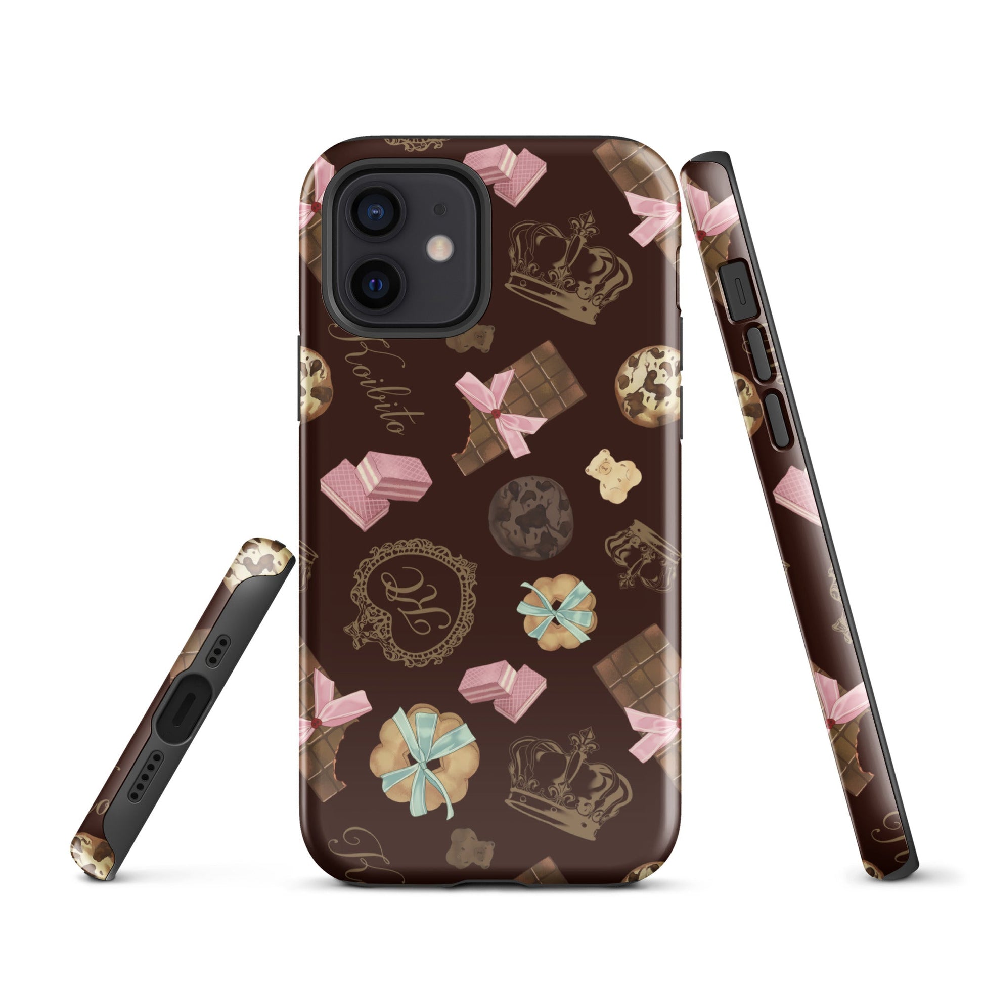 Stylish Royal Cookie iPhone® Tough Case features durable layers for maximum protection and fashion-forward design.