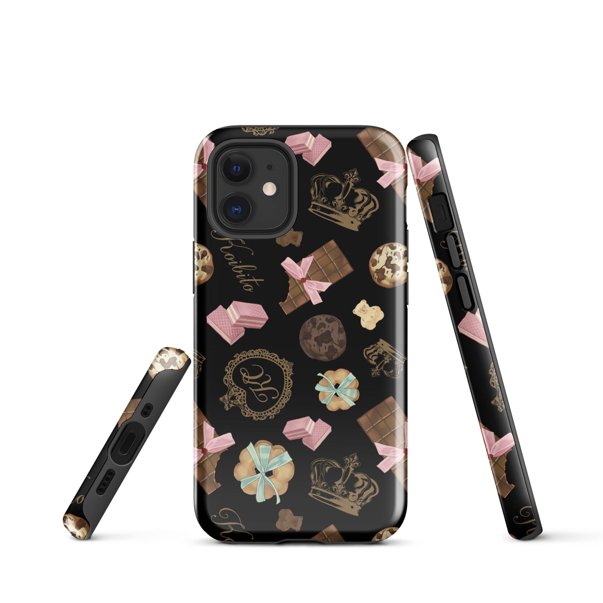 Stylish Royal Cookie iPhone® Tough Case with durable dual-layer design for ultimate protection and chic fashion.