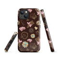 Stylish Royal Cookie iPhone® Tough Case featuring a durable, dual-layer design for maximum protection and fashion.