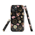 Stylish Royal Cookie iPhone® Tough Case featuring a durable design and charming cookie patterns for maximum protection.