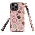 Stylish Royal Cookie iPhone® Tough Case featuring a cute dessert design for ultimate protection and flair.