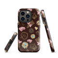 Stylish Royal Cookie iPhone® Tough Case featuring a durable design, perfect for protecting your phone with flair.