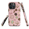 Stylish Royal Cookie iPhone® Tough Case with durable dual-layer design for maximum protection and impact absorption.