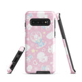 Stylish Snow Bunny Samsung® Tough Case features a cute design with durable, impact-resistant layers for ultimate protection.