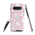 Protect your phone with the stylish Snow Bunny Samsung® Tough Case, featuring a cute design and dual-layer durability.