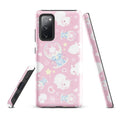 Stylish Snow Bunny Samsung® Tough Case featuring cute bunnies, offering durable protection and impact resistance.