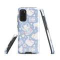 Stylish Snow Kitten Samsung® Tough Case features a cute design and durable protection for your phone.