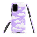 Stylish Cloudy Sky Samsung® Tough Case features a dual-layer design for maximum protection and a trendy look.