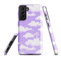 Stylish Cloudy Sky Samsung® Tough Case with impact-resistant design for ultimate protection and artistic flair.