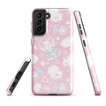 Stylish Snow Bunny Samsung® Tough Case featuring a cute design, ensuring your phone stays safe and chic.