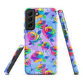 Protect your phone in style with the Enchanted Rose Samsung® Tough Case, featuring vibrant floral artwork and durability.