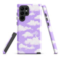 Stylishly protect your phone with the Cloudy Sky Samsung® Tough Case, featuring a dreamy cloud design and robust durability.