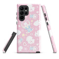 Snow Bunny Samsung® Tough Case features a cute design with bunnies and offers durable, shock-absorbing protection.