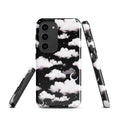 Stylish Cloudy Sky Samsung® Tough Case features a dual-layer design for superior protection and artistic flair.