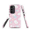 Protect your phone in style with the Snow Bunny Samsung® Tough Case, featuring a cute, artistic design and durable layers.
