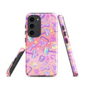Stylish Glitter Gains Samsung® Tough Case with vibrant design, offering durability and protection for your phone.