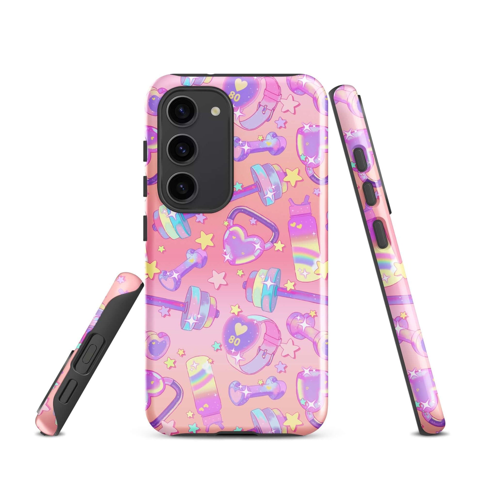 Stylish Glitter Gains Samsung® Tough Case with vibrant design, offering durability and protection for your phone.