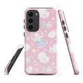 Stylish Snow Bunny Samsung® Tough Case featuring a cute design, offering durability and protection for your phone.