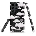 Cloudy Sky Samsung® Tough Case featuring a sleek cloud design, providing impact resistance and stylish protection.