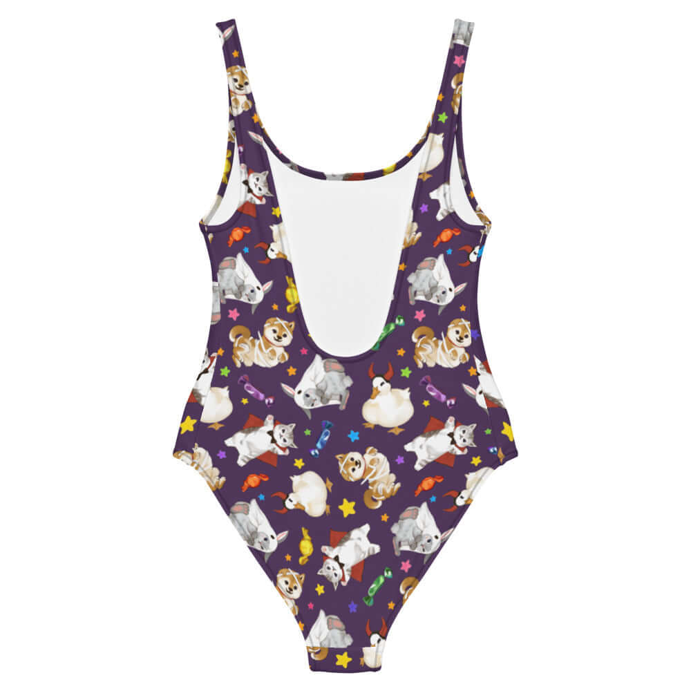 Cute and spooky, the Trick or Treaters One-Piece Swimsuit is perfect for fun at the beach or pool.