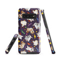 Trick or Treaters Samsung® Tough Case features playful pet designs for stylish, durable phone protection this Halloween.