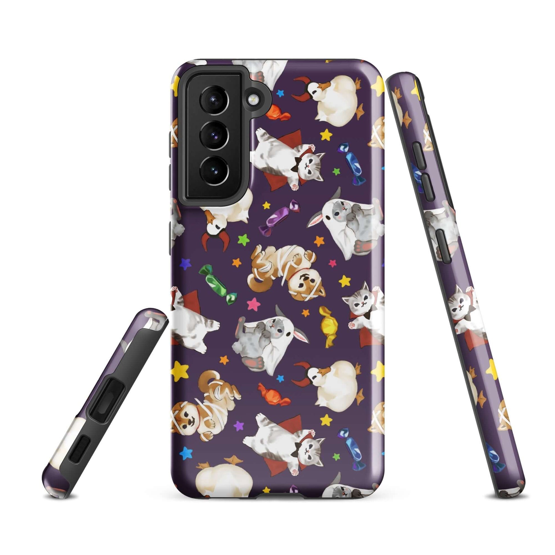 Protect your phone with the Trick or Treaters Samsung® Tough Case, featuring vibrant designs and durable, shock-absorbing materials.