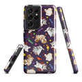 Trick or Treaters Samsung® Tough Case features playful designs, ensuring style and protection for your phone.