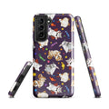 Trick or Treaters Samsung® Tough Case featuring cute pets and candy design for stylish, durable phone protection.