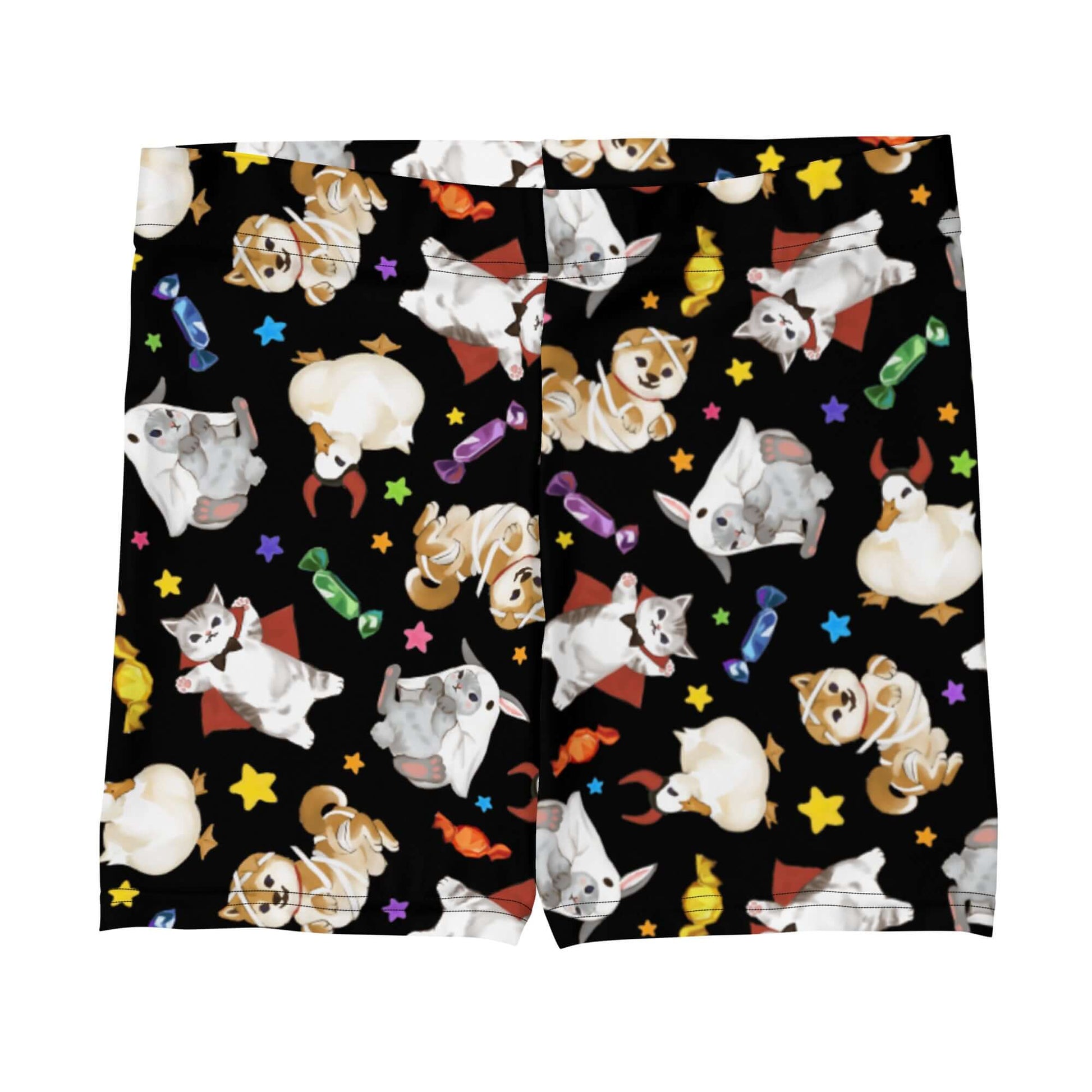 Stay cozy and cute this Halloween with Trick or Treaters Shorts, perfect for relaxing or festive fun.