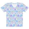 Colorful Under the Sea T-shirt featuring playful marine life patterns, perfect for comfort and style.